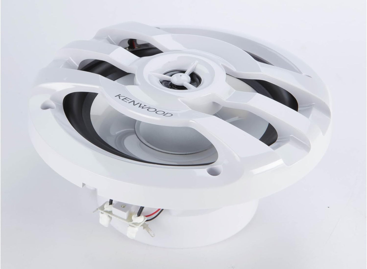 Kenwood KFC - 1673MRBL 6 - 3/4" 2 - Way Marine Speakers With Built - In LED Lights (White) - electronicsexpo.com - Marine Speakers