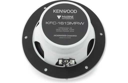 Kenwood KFC-1613MRB 6-1/2" 2-Way Marine Speakers Pair (Open Box)