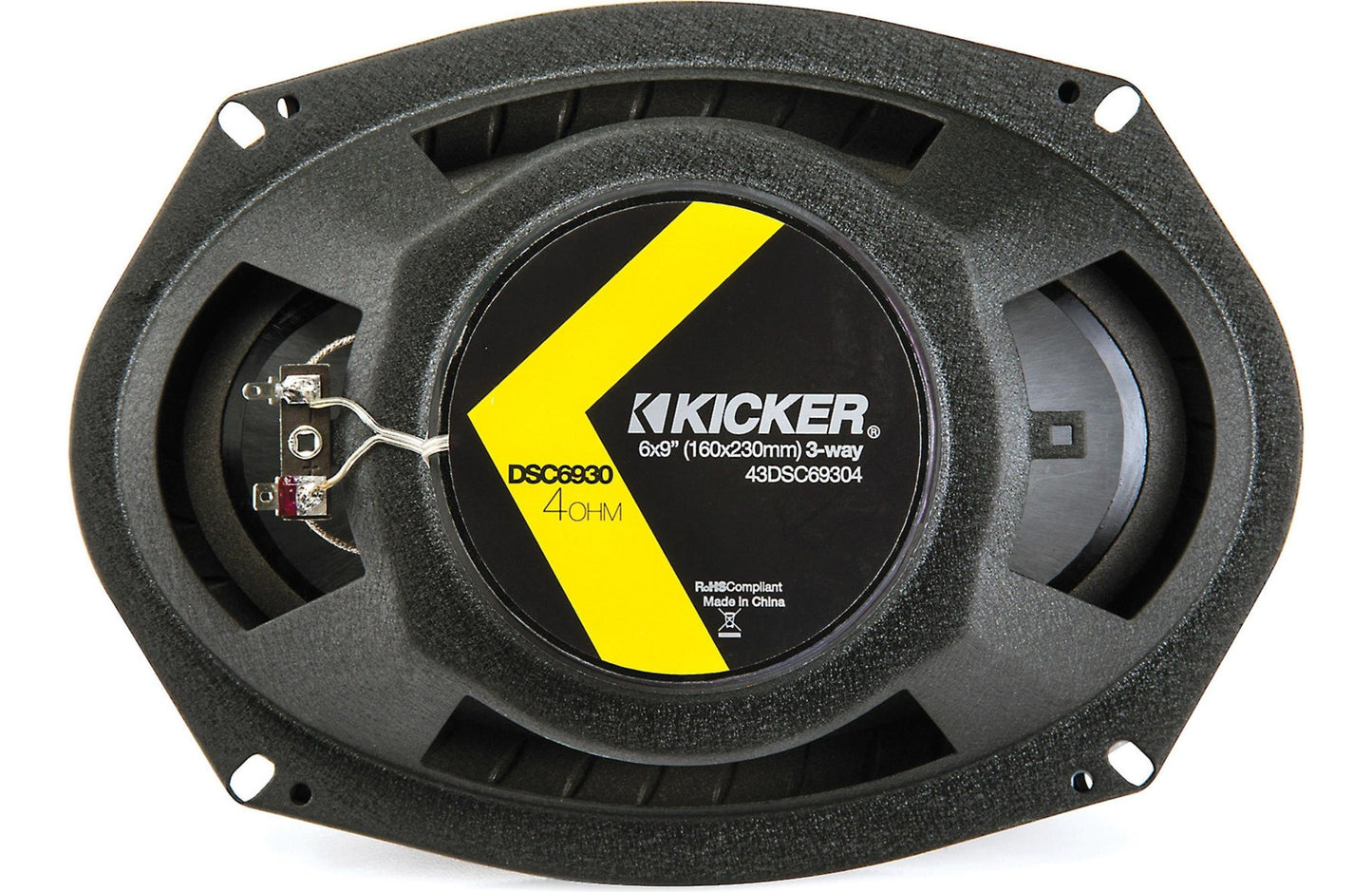 Kicker 43DSC69304 DS Series 6x9" 3 - Way Car Speakers (Pair) - electronicsexpo.com - Car Speakers