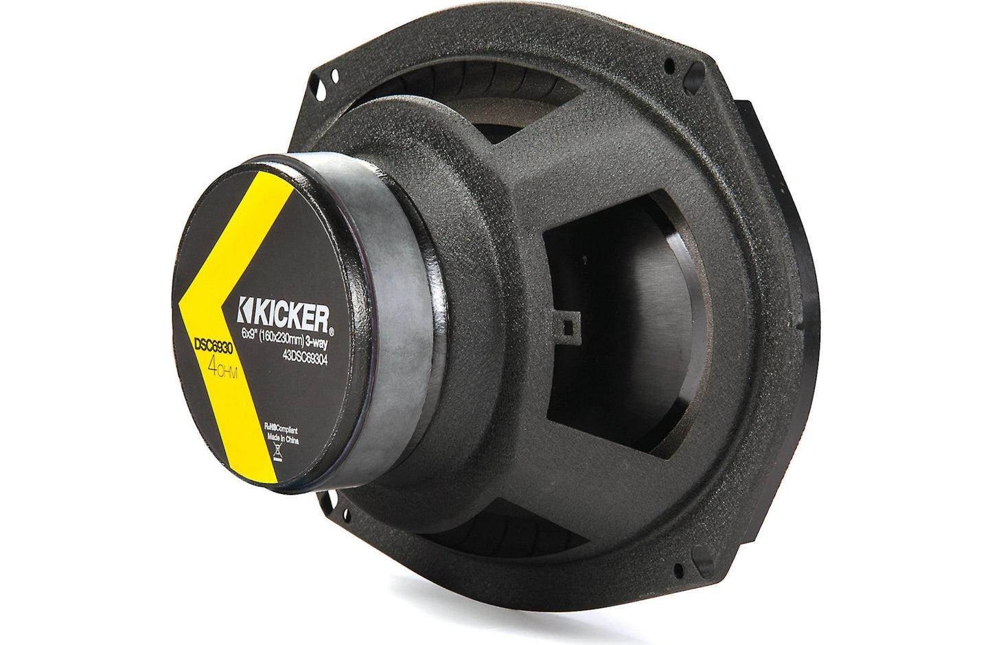 Kicker 43DSC69304 DS Series 6x9" 3 - Way Car Speakers (Pair) - electronicsexpo.com - Car Speakers