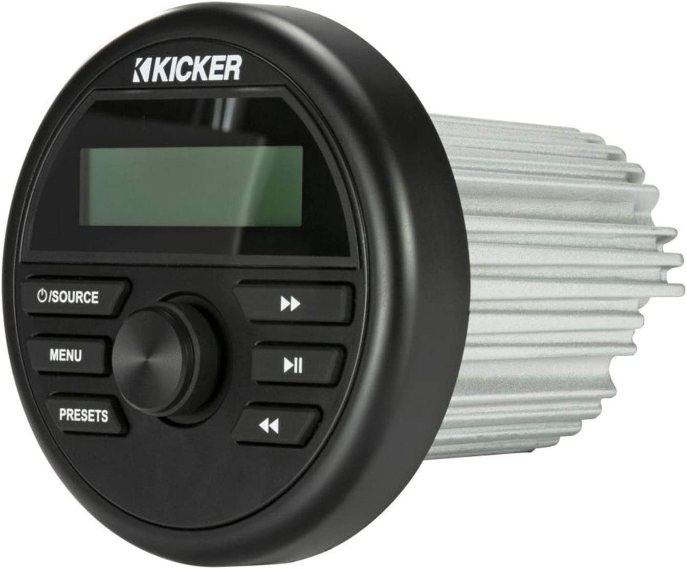 Kicker 46KMC2 Weather - Resistant Marine Grade Gauge Mount Media Center Receiver - electronicsexpo.com - Marine Audio