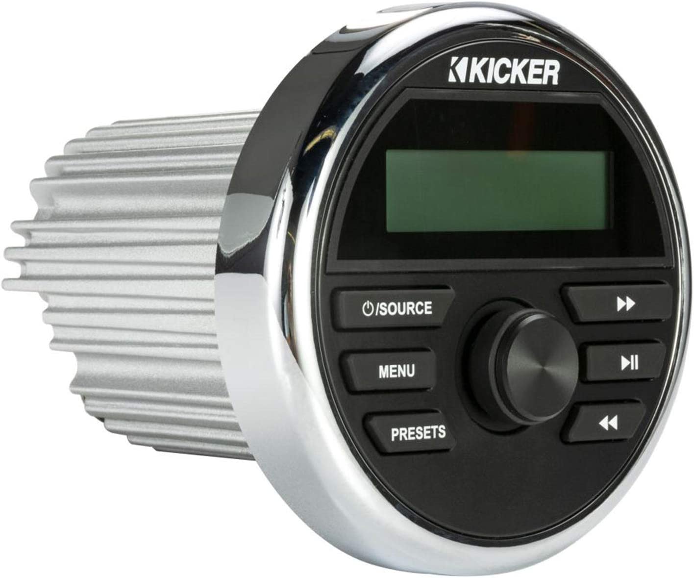 Kicker 46KMC2 Weather - Resistant Marine Grade Gauge Mount Media Center Receiver - electronicsexpo.com - Marine Audio