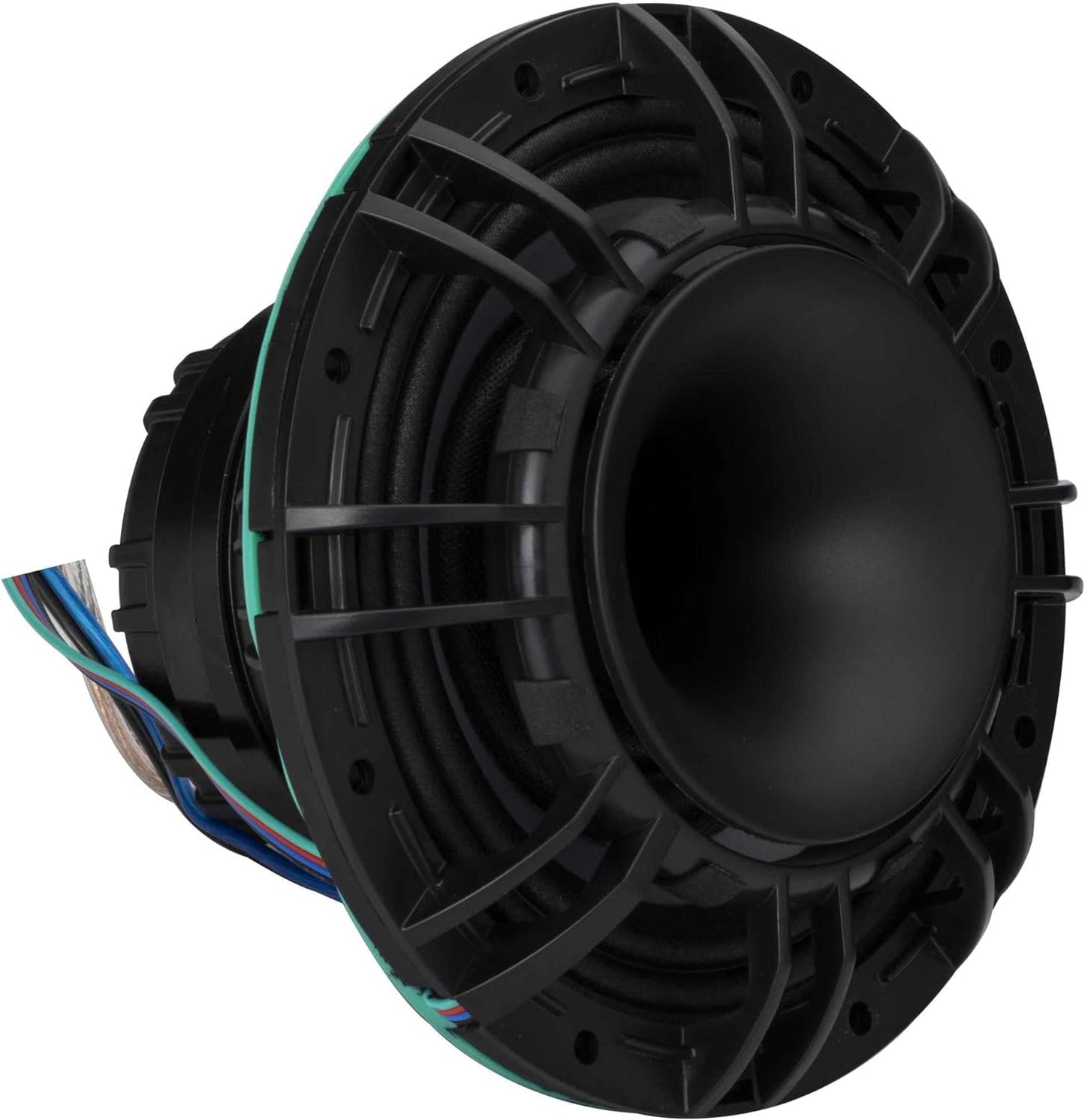 Kicker 48KMXL654 6.5" 4 - Ohm RGB - LED KMXL Horn - Loaded Marine Coaxial Speakers (Pair) - electronicsexpo.com - Marine Speakers