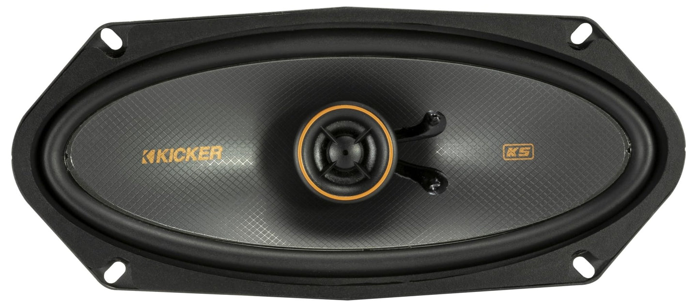 Kicker 51KSC41004 4x10" KS Series Coaxial Speakers (Pair) - electronicsexpo.com - Car Speakers