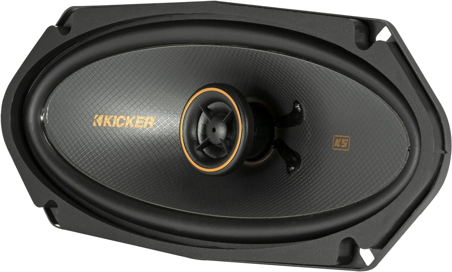 Kicker 51KSC41004 4x10" KS Series Coaxial Speakers (Pair) - electronicsexpo.com - Car Speakers
