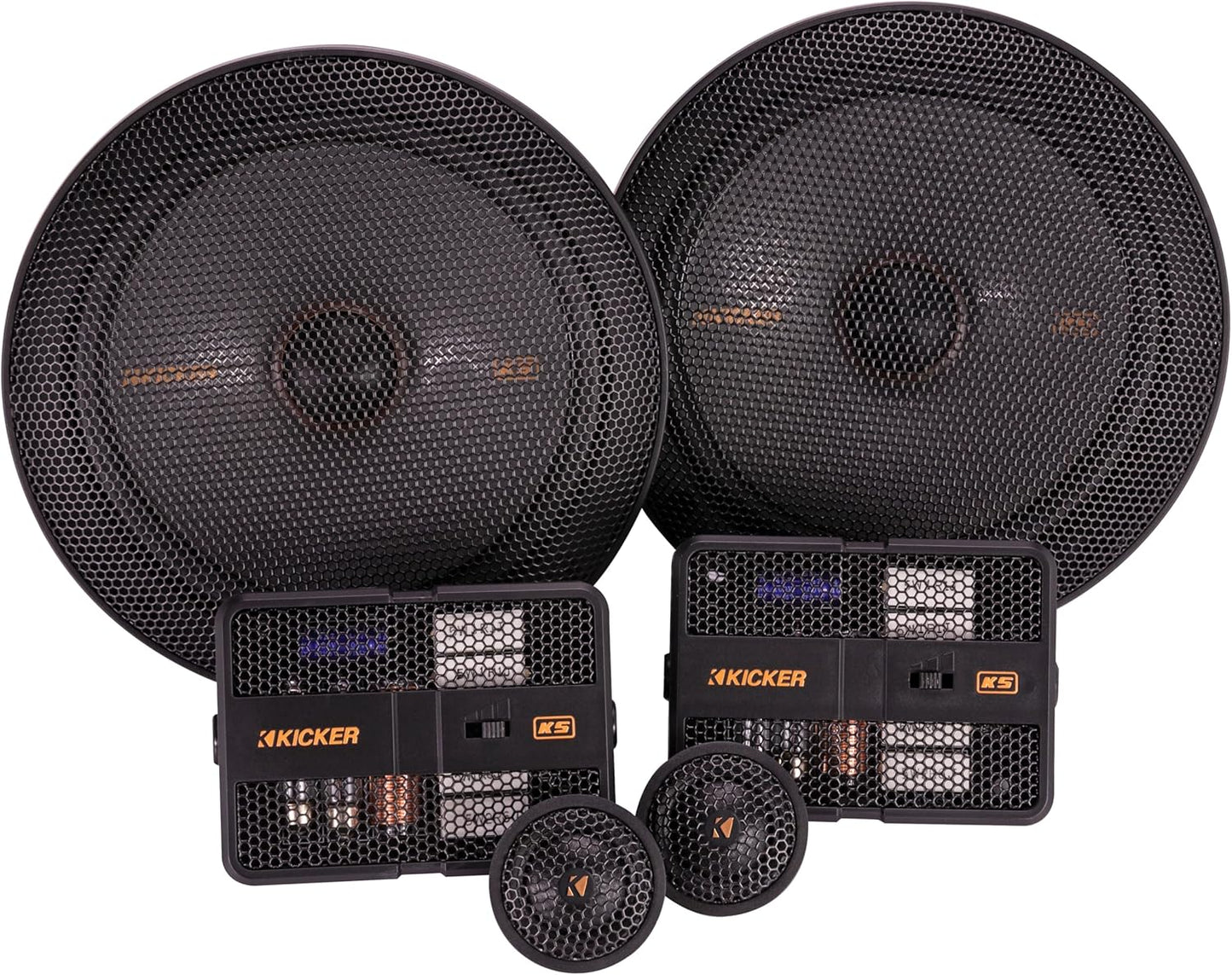 Kicker 51KSS6704 KS - Series 6.75" Component System (Pair) - electronicsexpo.com - Car Speakers