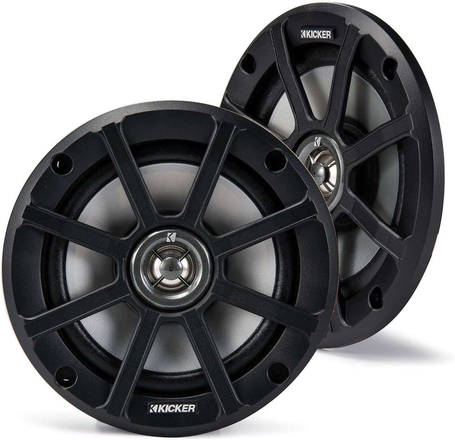 Kicker 51PSC654 6 - 1/2" 2 - Way speakers (4 - ohm) for Use in Motorcycles, Boats, and Off - Road Vehicles - electronicsexpo.com - Marine Speakers
