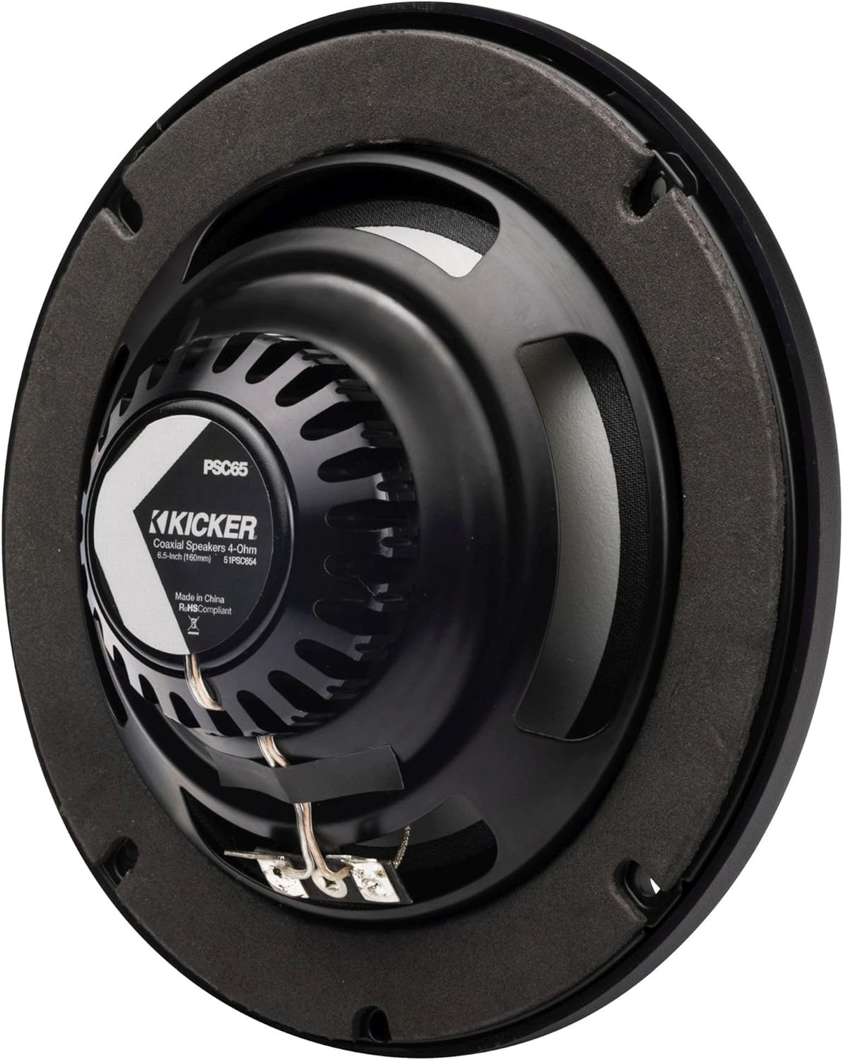 Kicker 51PSC654 6 - 1/2" 2 - Way speakers (4 - ohm) for Use in Motorcycles, Boats, and Off - Road Vehicles - electronicsexpo.com - Marine Speakers