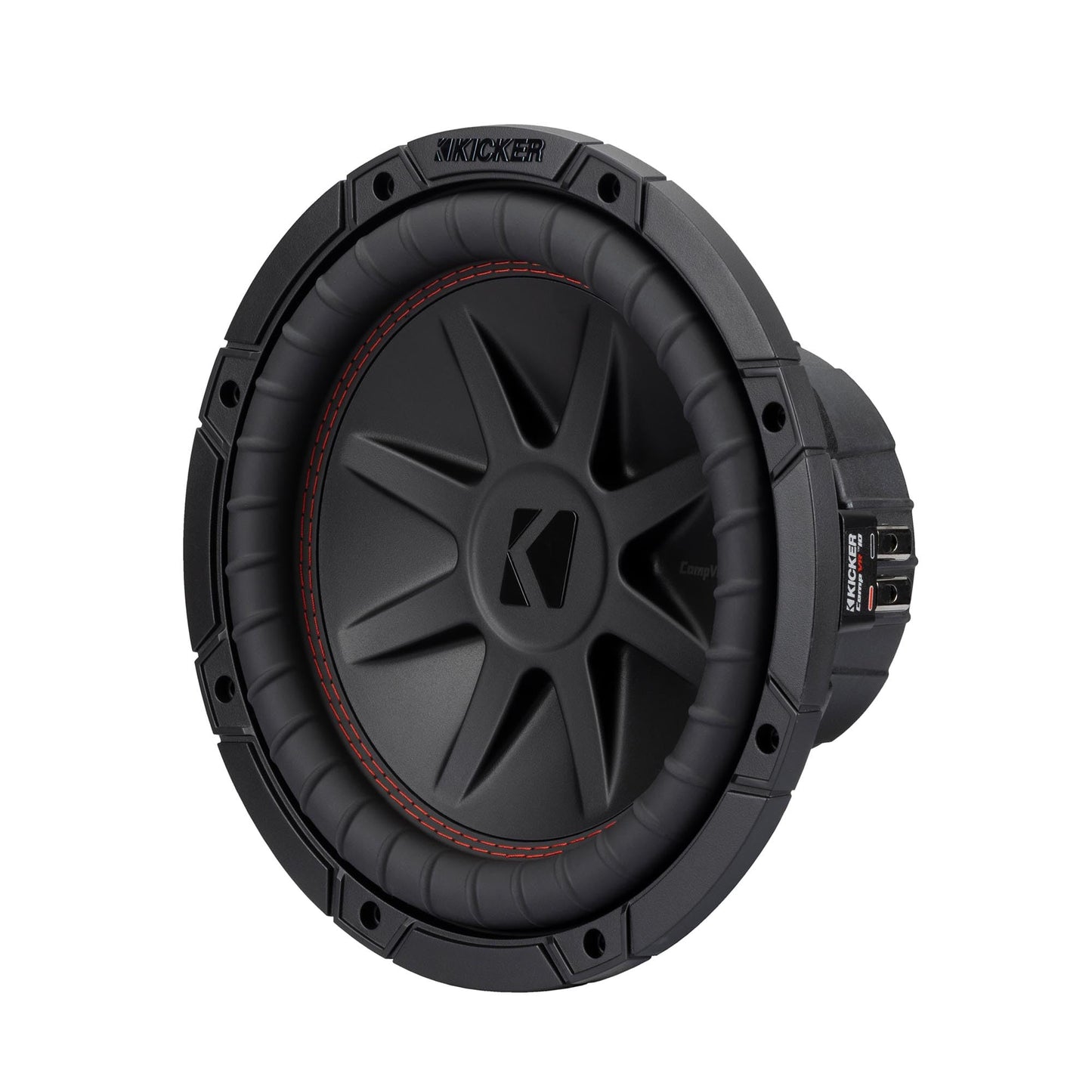 Kicker CompVR 52CVR104 CompVR 10" Subwoofer with Dual 4 - ohm Voice Coils - electronicsexpo.com - Car Subwoofers