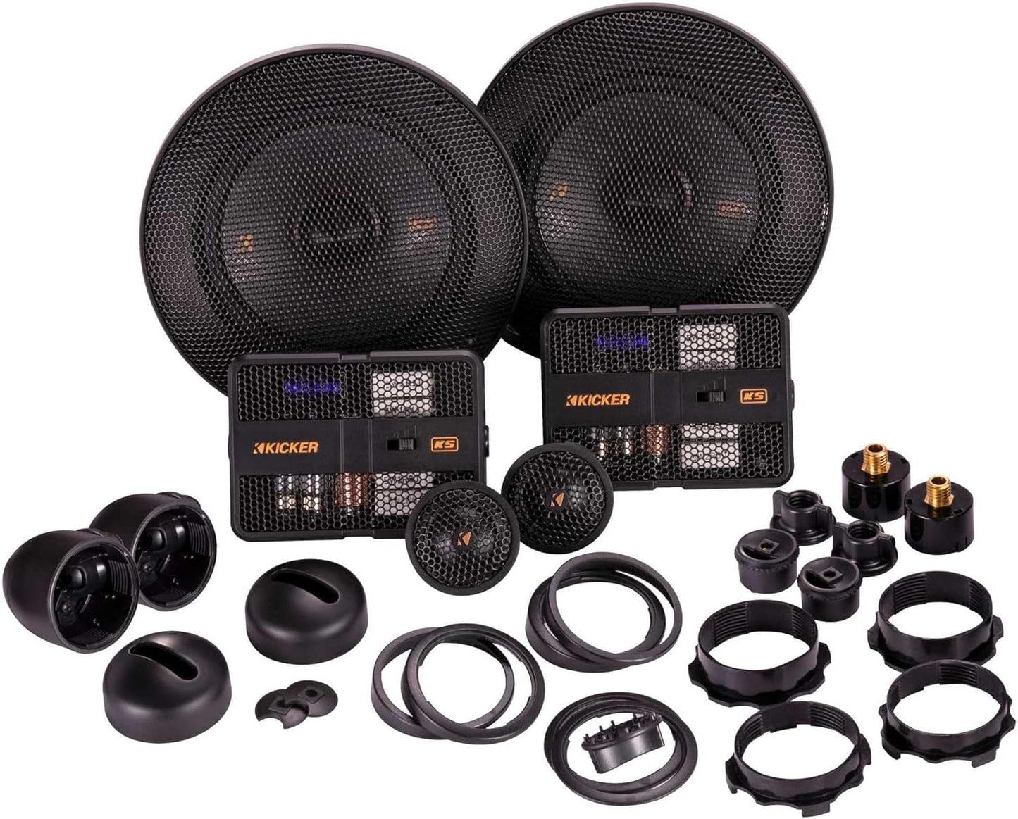 Kicker KSS50 KS Series 5 - 1/4" Component Speaker System - electronicsexpo.com - Car Speakers