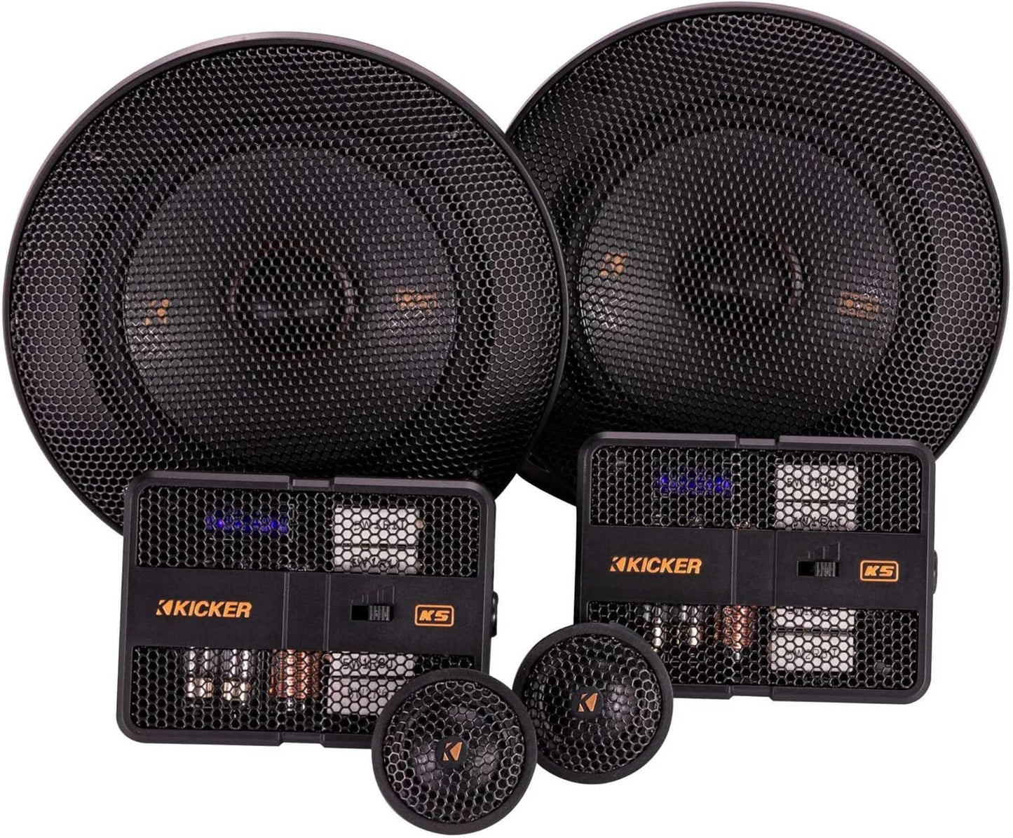 Kicker KSS50 KS Series 5 - 1/4" Component Speaker System - electronicsexpo.com - Car Speakers