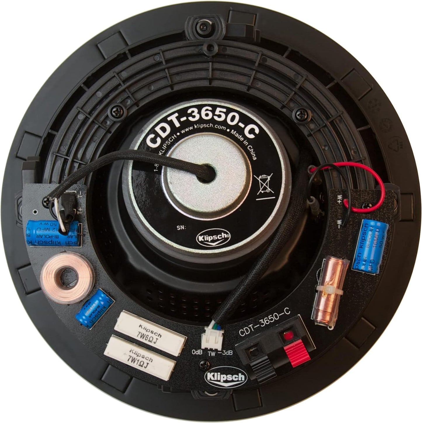 Klipsch CDT - 3650 - CII In - Ceiling Speakers (2 Speaker Bundle) - electronicsexpo.com - In Ceiling In Wall Speakers