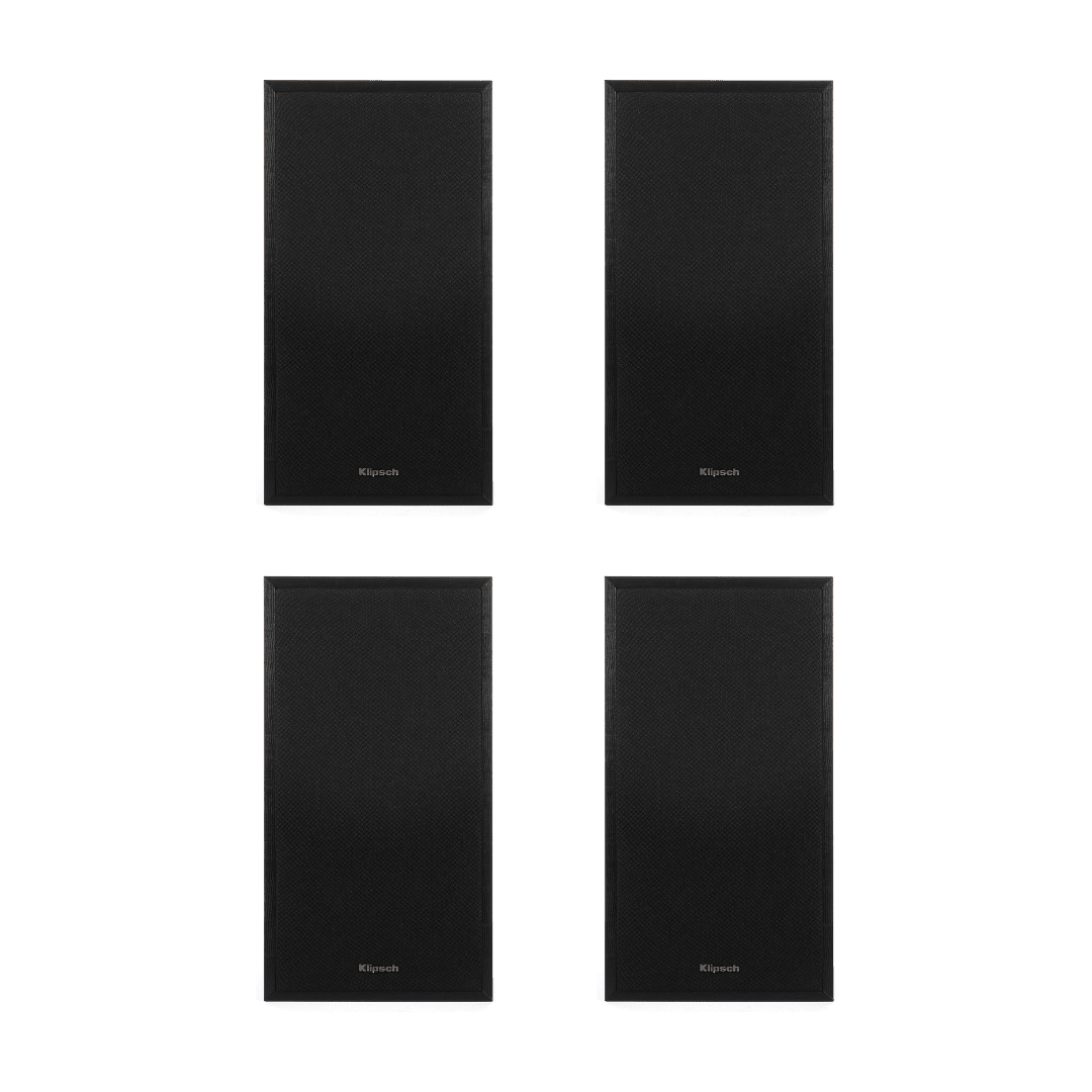 Klipsch R-51M Bookshelf Speakers (2 Pairs/4 Speaker Bundle) - electronicsexpo.com-Bookshelf Speakers