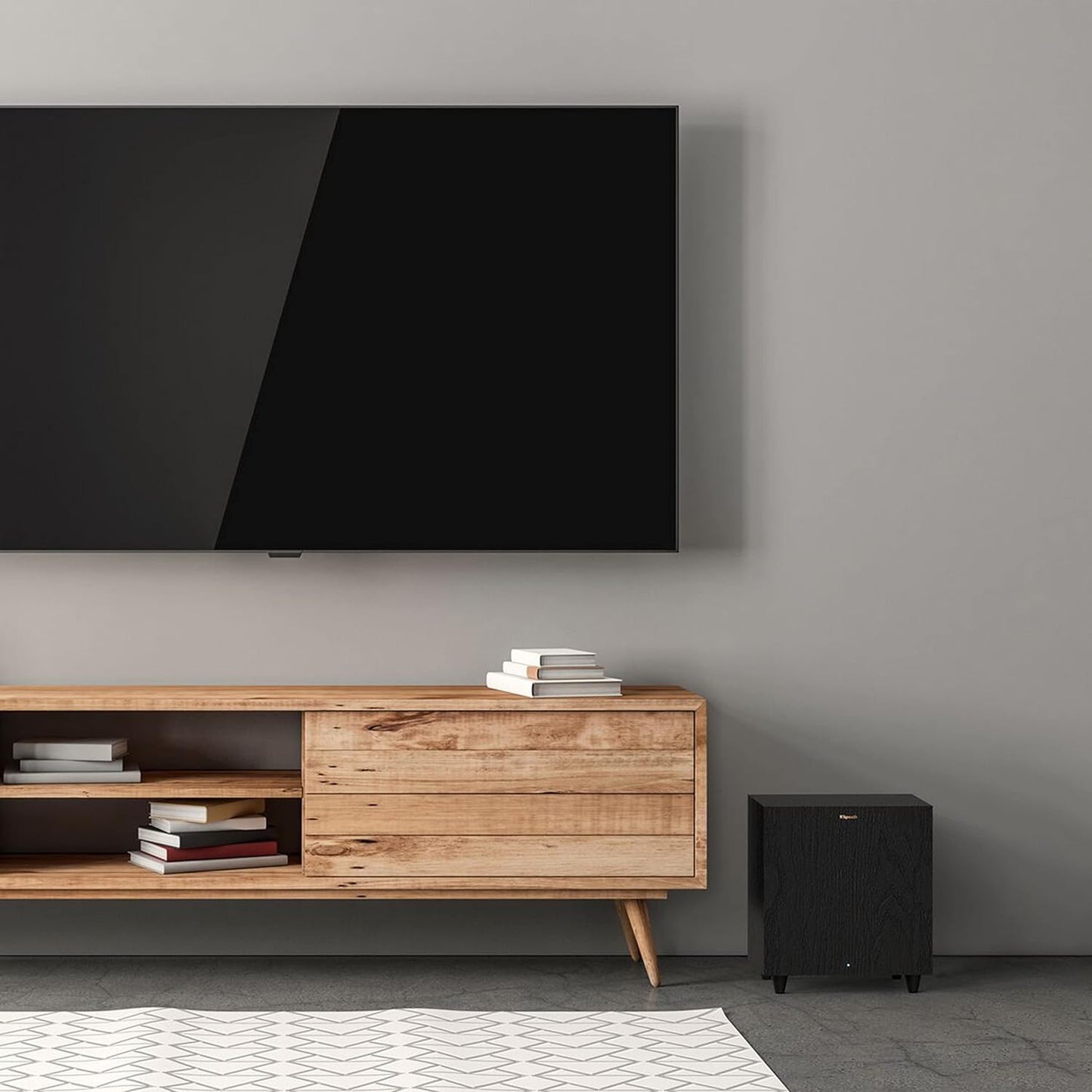 Klipsch R - 80SWi 8" 150W Wireless Subwoofer with High Performance Driver for Deep Bass Black (Certified Refurbished) - electronicsexpo.com - Subwoofers