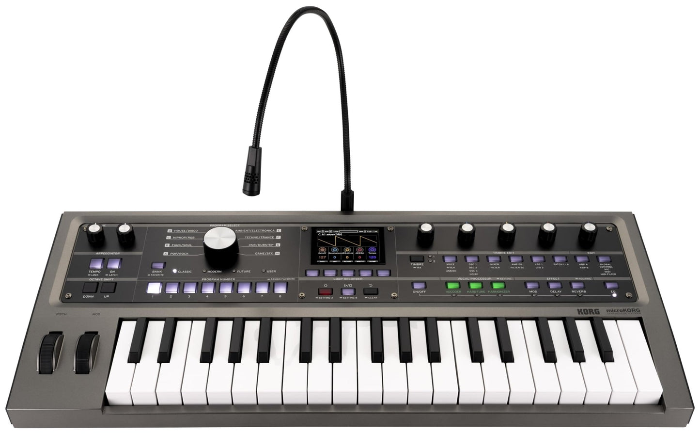 Korg MicroKORG2 37 - Key Virtual Analog Synthesizer and Vocoder - electronicsexpo.com - Misc