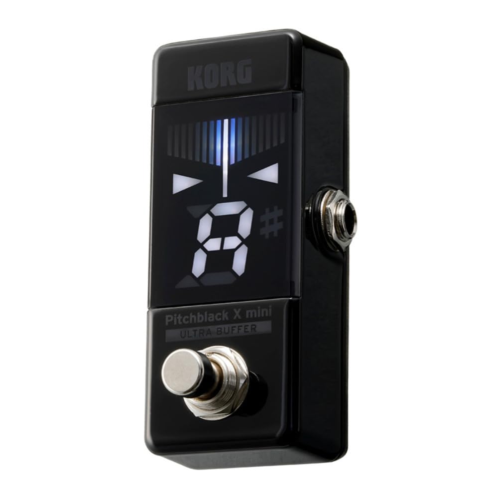 Korg Pitchblack X Mini Chromatic Guitar Pedal Tuner - electronicsexpo.com - Guitar Pedals & Effects