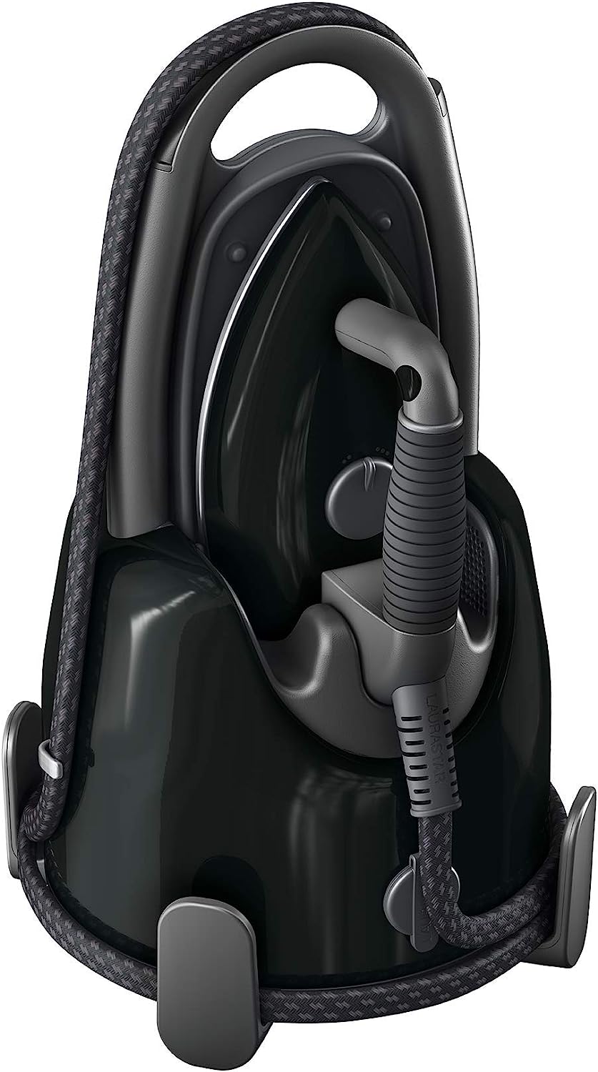 Laurastar Lift Plus Steam Iron: Swiss Engineered 3 - in - 1 Steam Generator Black (Open Box) - electronicsexpo.com - Irons + Steamers