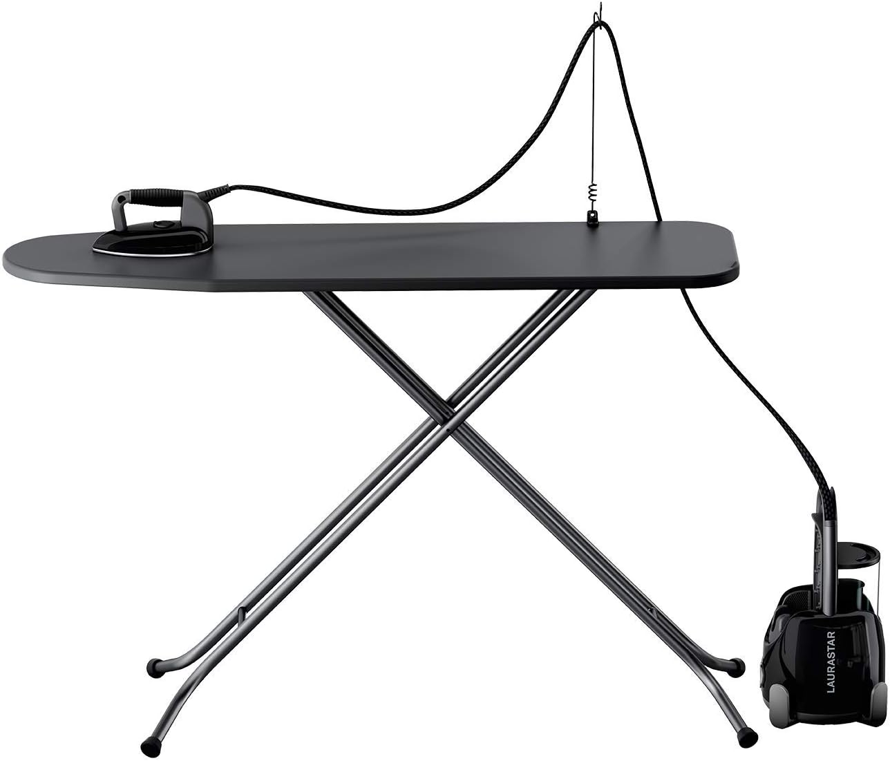 Laurastar Lift Plus Steam Iron: Swiss Engineered 3 - in - 1 Steam Generator Black (Open Box) - electronicsexpo.com - Irons + Steamers