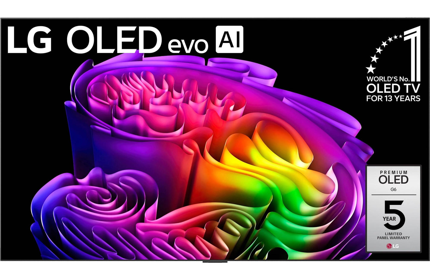 LG G6 OLED Evo AI Smart 4K TV (77") - electronicsexpo.com - Televisions