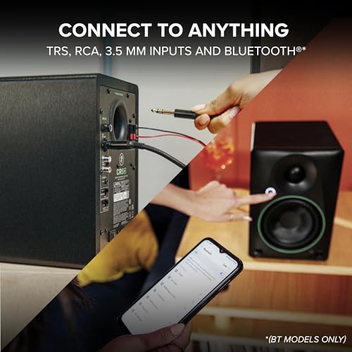 Mackie 3.5" Powered Studio Monitors with Tone Control - electronicsexpo.com - Powered + PA Speakers
