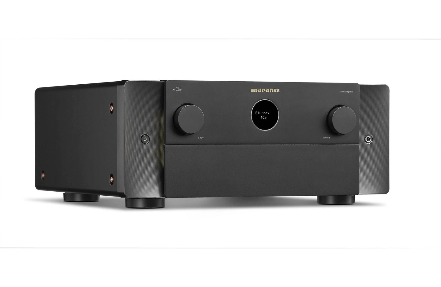 Marantz AV 20 Home Theater Preamp/processor with 13.4 - Channel Processing, Dolby Atmos, Apple AirPlay 2, Bluetooth, and HEOS Built - in - electronicsexpo.com - Amplifiers / Pre - Amps