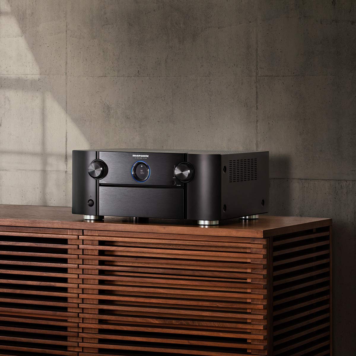 Marantz AV7706 Home Theater Preamp/Processor with 11.2 - Channel Processing, Dolby Atmos, Apple AirPlay 2, Bluetooth, and HEOS Built - in - electronicsexpo.com - Amplifiers / Pre - Amps