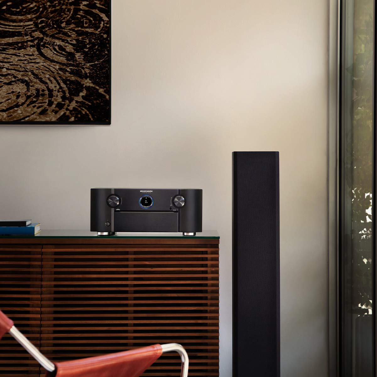 Marantz AV7706 Home Theater Preamp/Processor with 11.2 - Channel Processing, Dolby Atmos, Apple AirPlay 2, Bluetooth, and HEOS Built - in - electronicsexpo.com - Amplifiers / Pre - Amps