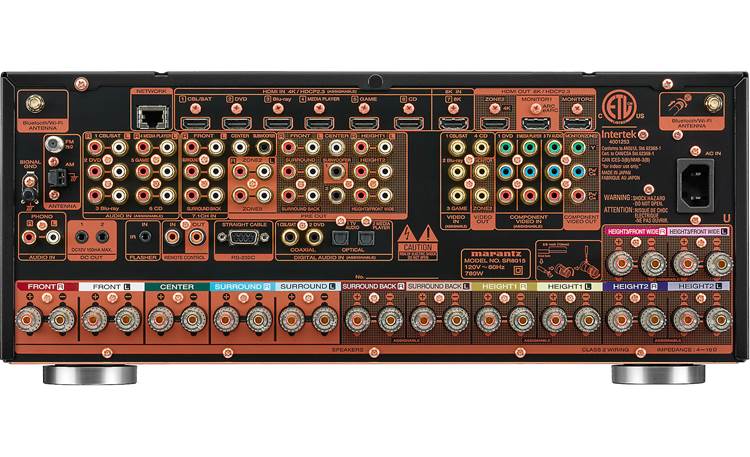 Marantz SR8015 11.2 - Channel Home Theater Receiver (Certified Refurbished) - electronicsexpo.com - Home Theater Receivers