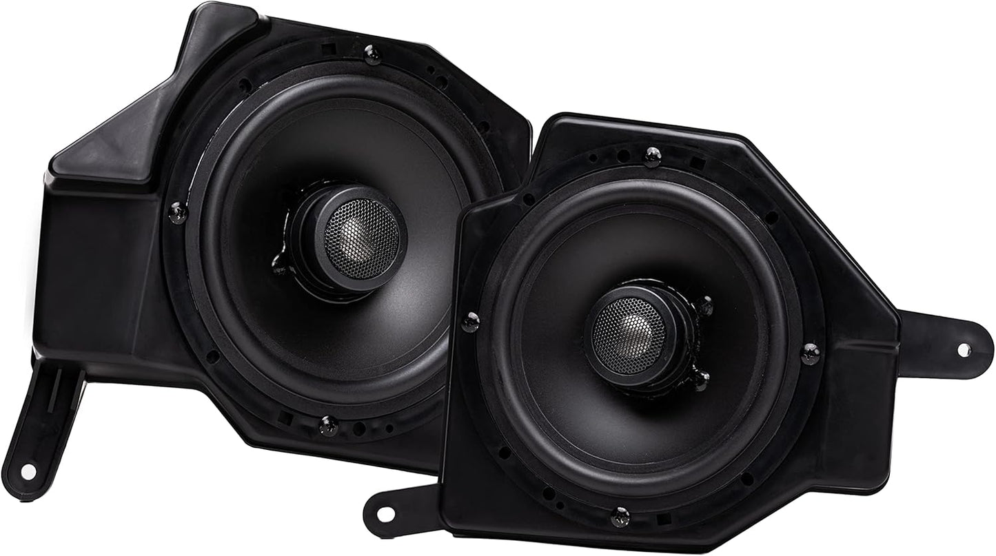MB Quart JC1 - 116E Jeep Wrangler JL/Gladiator JT 6.5" Front Dash Speakers - electronicsexpo.com - Car Speakers