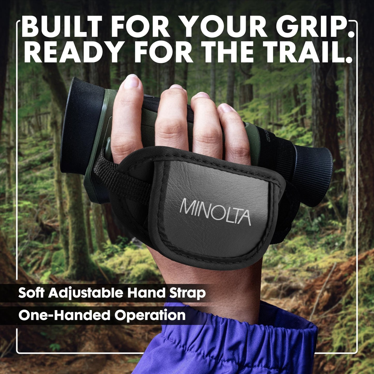 Minolta 6x25 Digital Night Vision Monocular with Built - in 4K HD Video Camera (Black) - electronicsexpo.com - Cameras