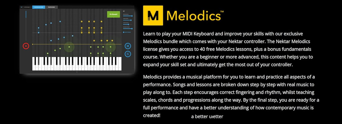 Nektar Technology GX61 - USB MIDI Keyboard Controller - electronicsexpo.com - Keyboards