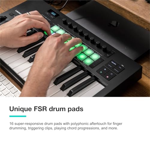 Novation Launchkey 25 MK4 USB MIDI Keyboard Controller - electronicsexpo.com-Keyboards