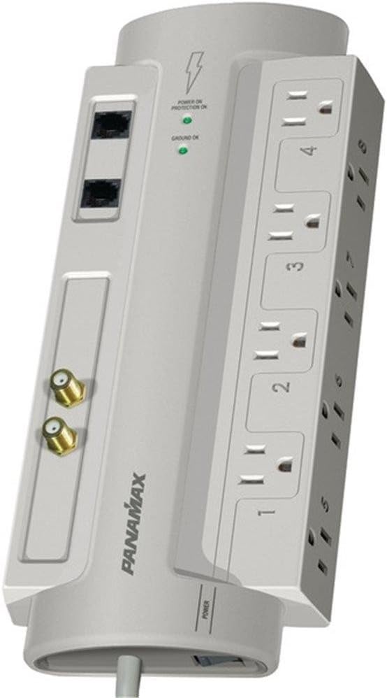 Panamax SP8 - AV AC - Telephone - Coax Surge Protector - electronicsexpo.com - Power Protection