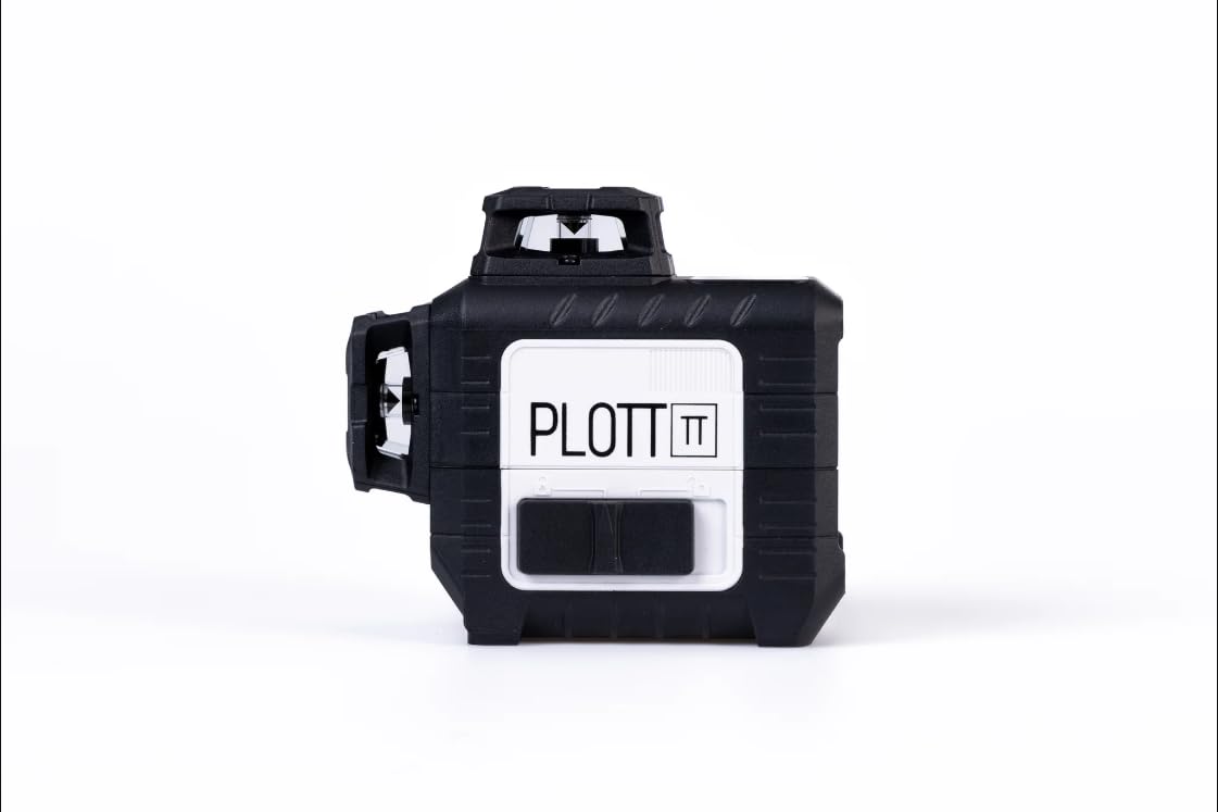 Plott PLL 30-G 3x360 Green Laser Level – ±1/9" Accuracy, 100ft Range & USB-C Power - electronicsexpo.com-Mapping & Measuring Wheels