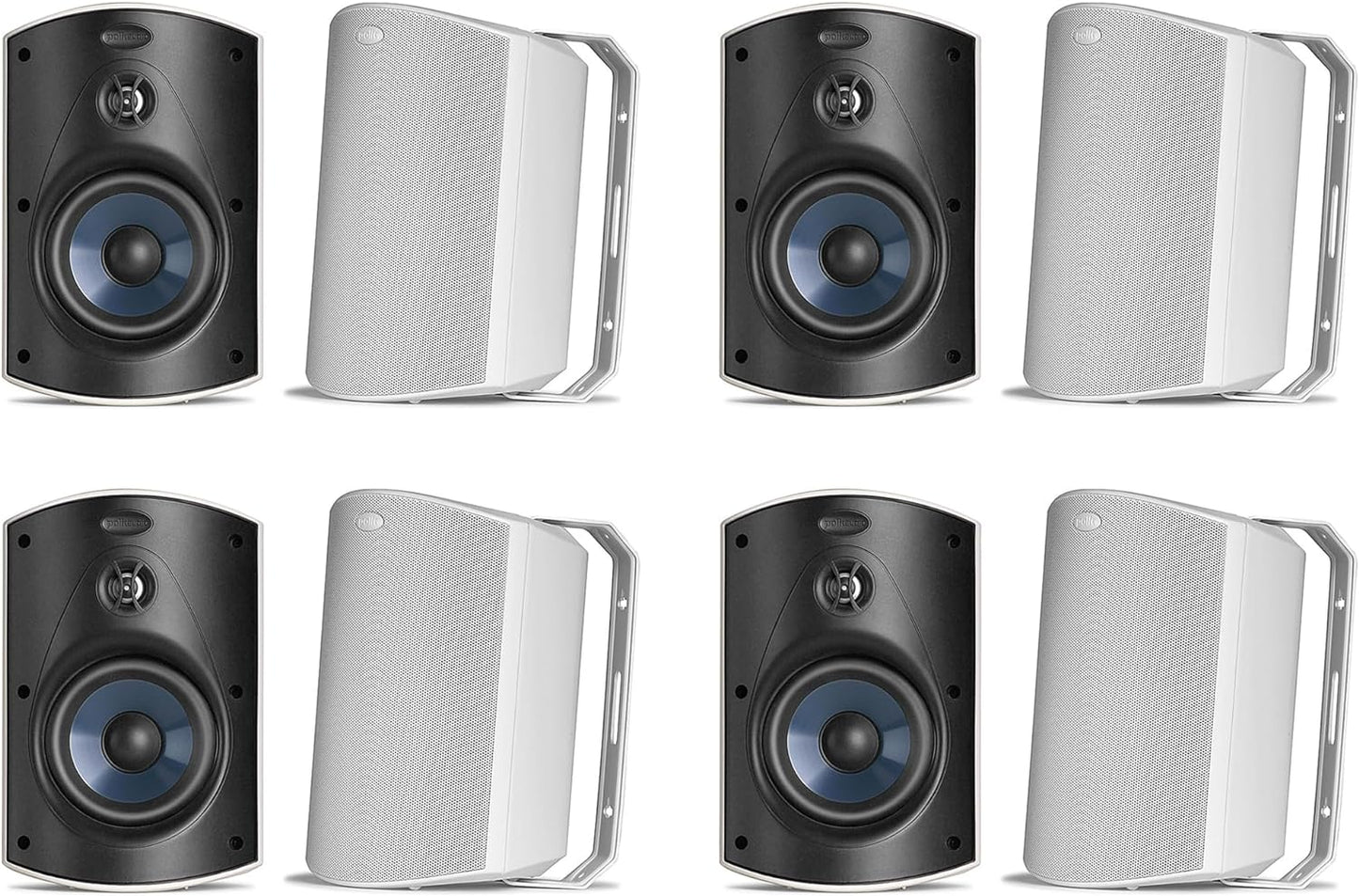 Polk Audio Atrium 5 Indoor Outdoor Speakers (8 Speaker Bundle) - electronicsexpo.com - Outdoor Speakers