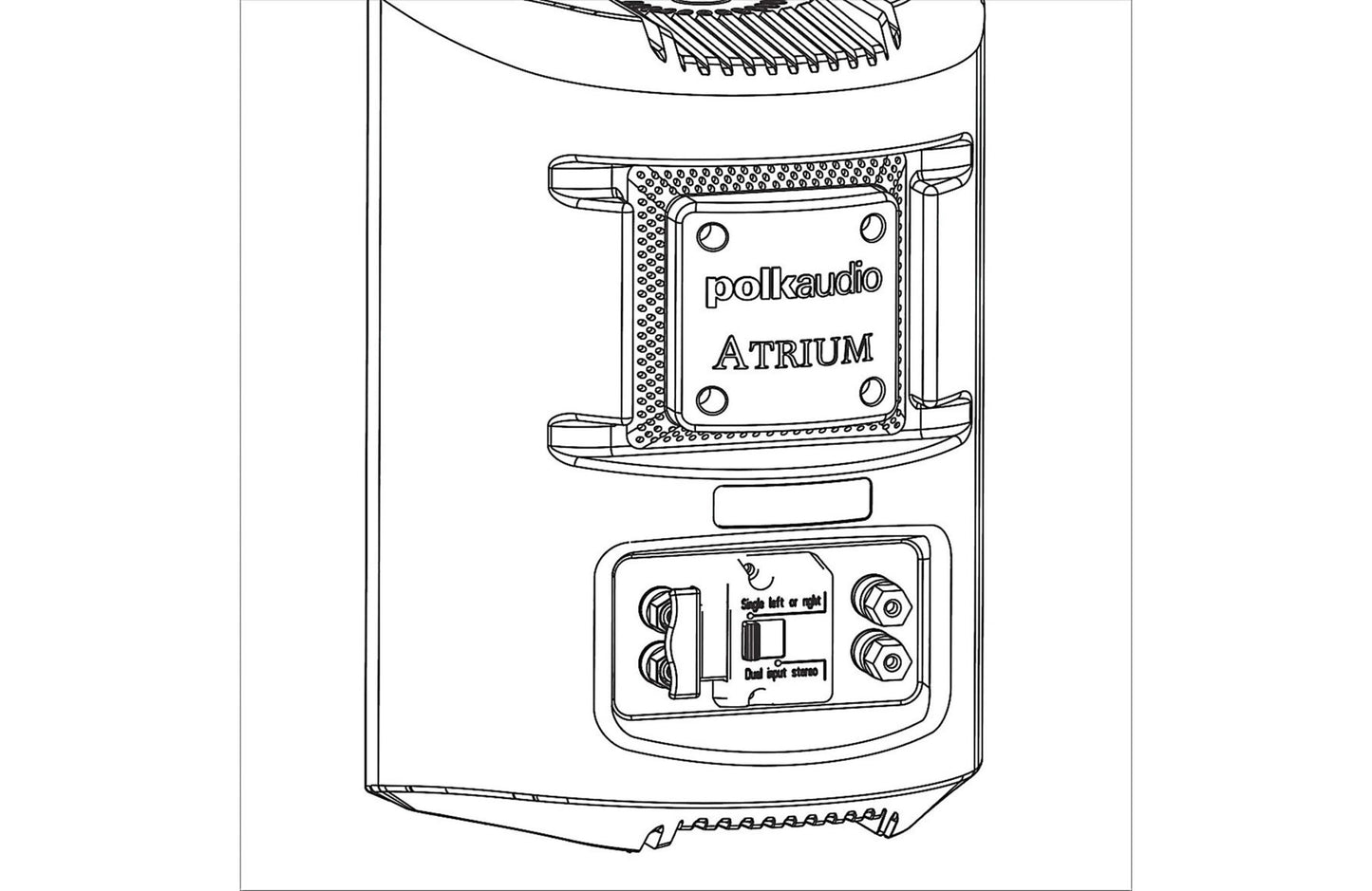 Polk Audio Atrium 8 SDI Indoor Outdoor Speaker Each (Certified Refurbished) - electronicsexpo.com - Outdoor Speakers