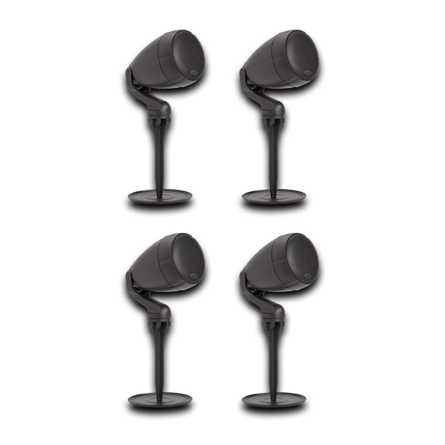 Polk Audio Atrium SAT300 Compact Outdoor Loudspeakers (4 Speaker Bundle) - electronicsexpo.com - Outdoor Speakers