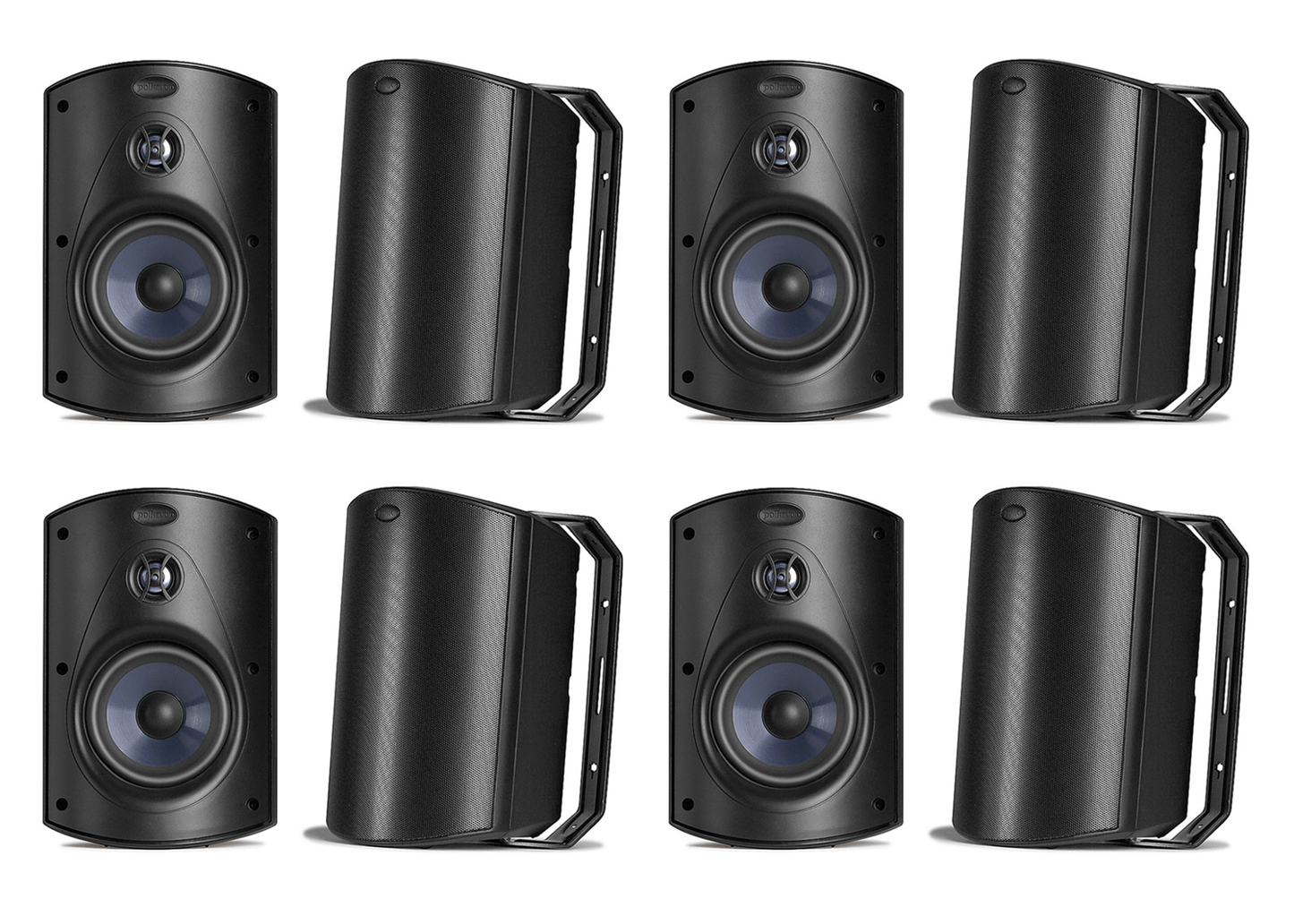 Polk Audio Atrium6 All - weather Indoor/Outdoor Speakers (8 Speaker Bundle) - electronicsexpo.com - Outdoor Speakers