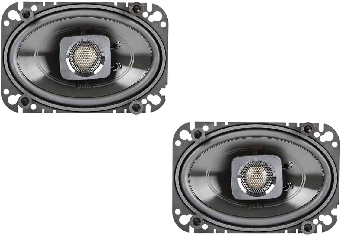 Polk Audio DB462 DB+ Series 4x6 Coaxial Speakers with Marine Certification - electronicsexpo.com - Marine Speakers