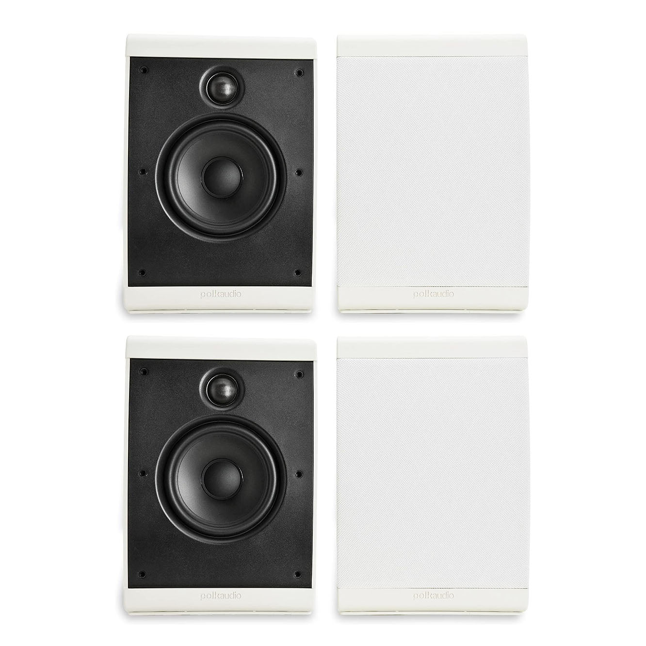 Polk Audio OWM3 Wall and Bookshelf Speakers (4 Speaker Bundle) - electronicsexpo.com - Bookshelf Speakers