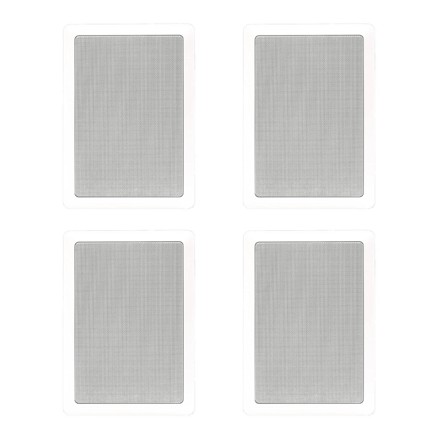 Polk Audio RC55i 2 - way Premium In - Wall - Speakers ( 4 Speakers - 2 Pairs) | Perfect for Damp and Humid Indoor/Outdoor Placement | Set of 4 Speakers (White, Paintable - Grille) - electronicsexpo.com - In Ceiling In Wall Speakers