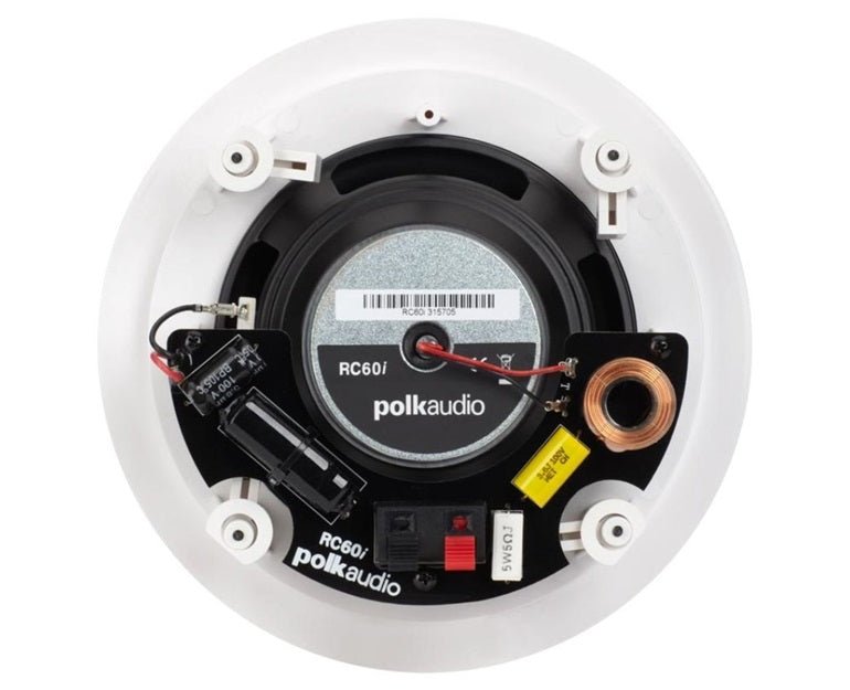 Polk Audio RC60i In - Ceiling/In - Wall Speakers (White) - electronicsexpo.com - In Ceiling In Wall Speakers
