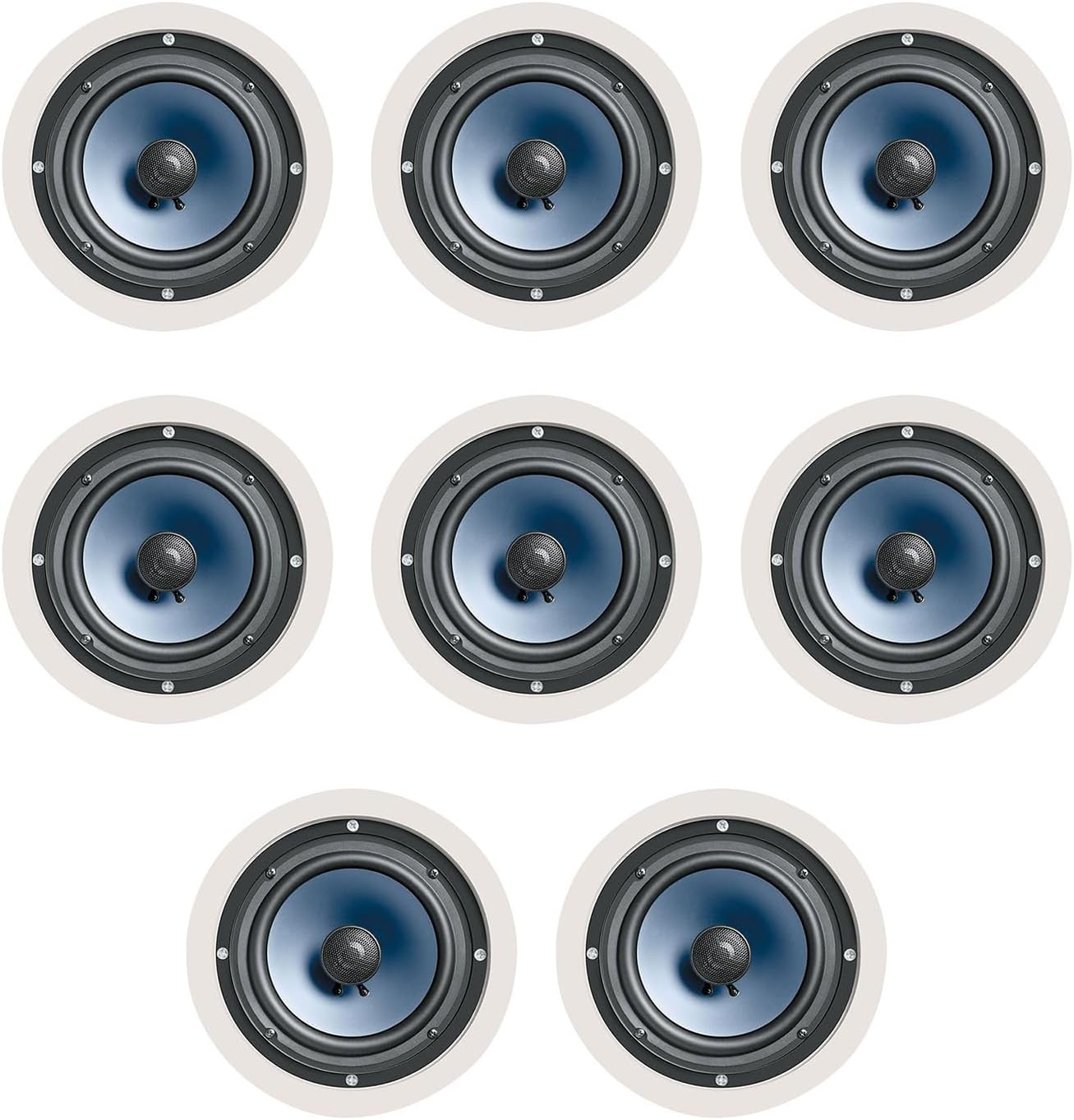 Polk Audio RC60i In - Ceiling/In - Wall Speakers (White) - electronicsexpo.com - In Ceiling In Wall Speakers
