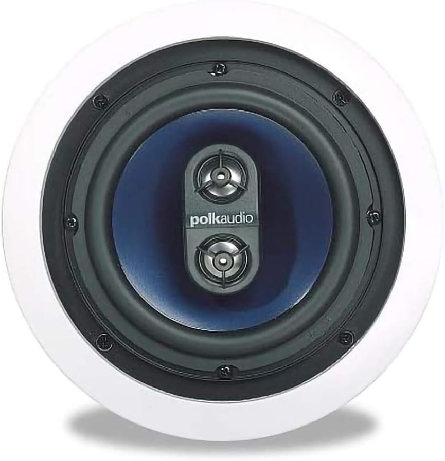 Polk Audio RC6S In - Ceiling Stereo Input Speaker (Each) - electronicsexpo.com - In Ceiling In Wall Speakers