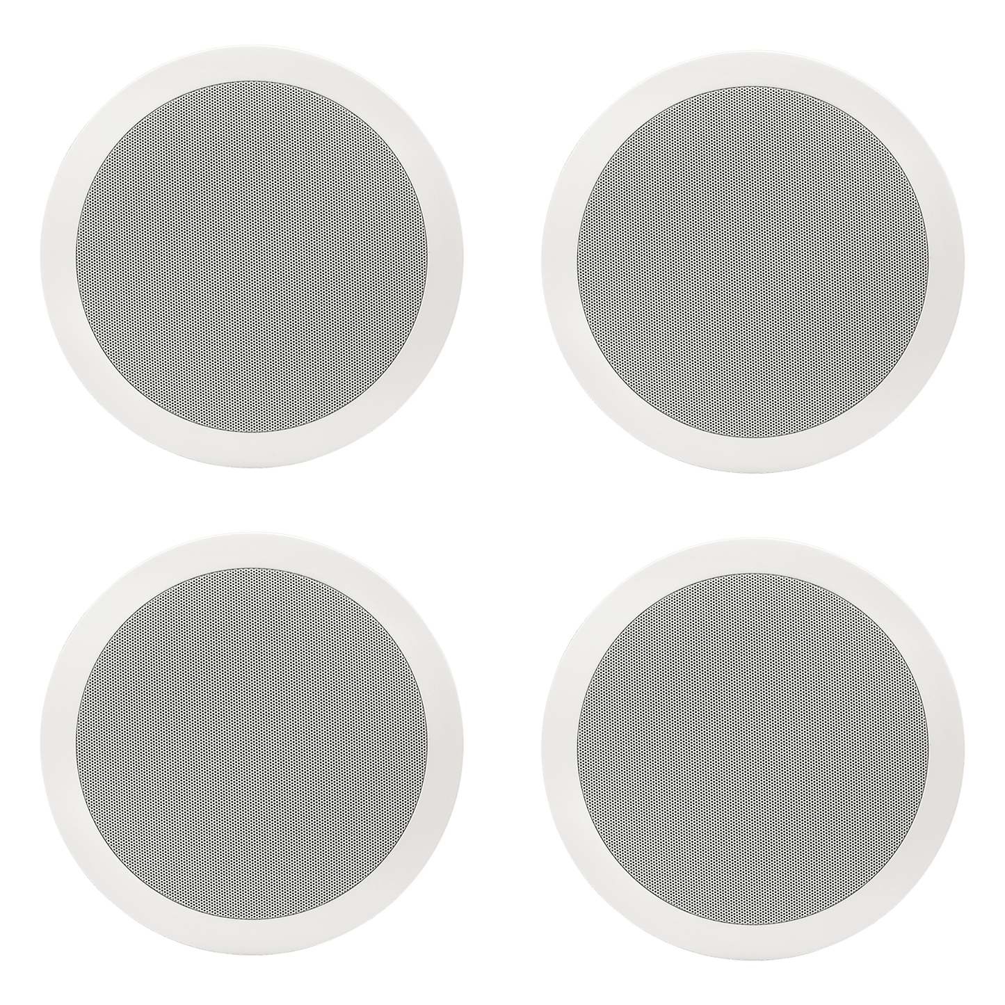 Polk Audio RC80i Round 8" Two - Way In - Wall/Ceiling Speakers (4 Speaker Bundle) - electronicsexpo.com - In Ceiling In Wall Speakers