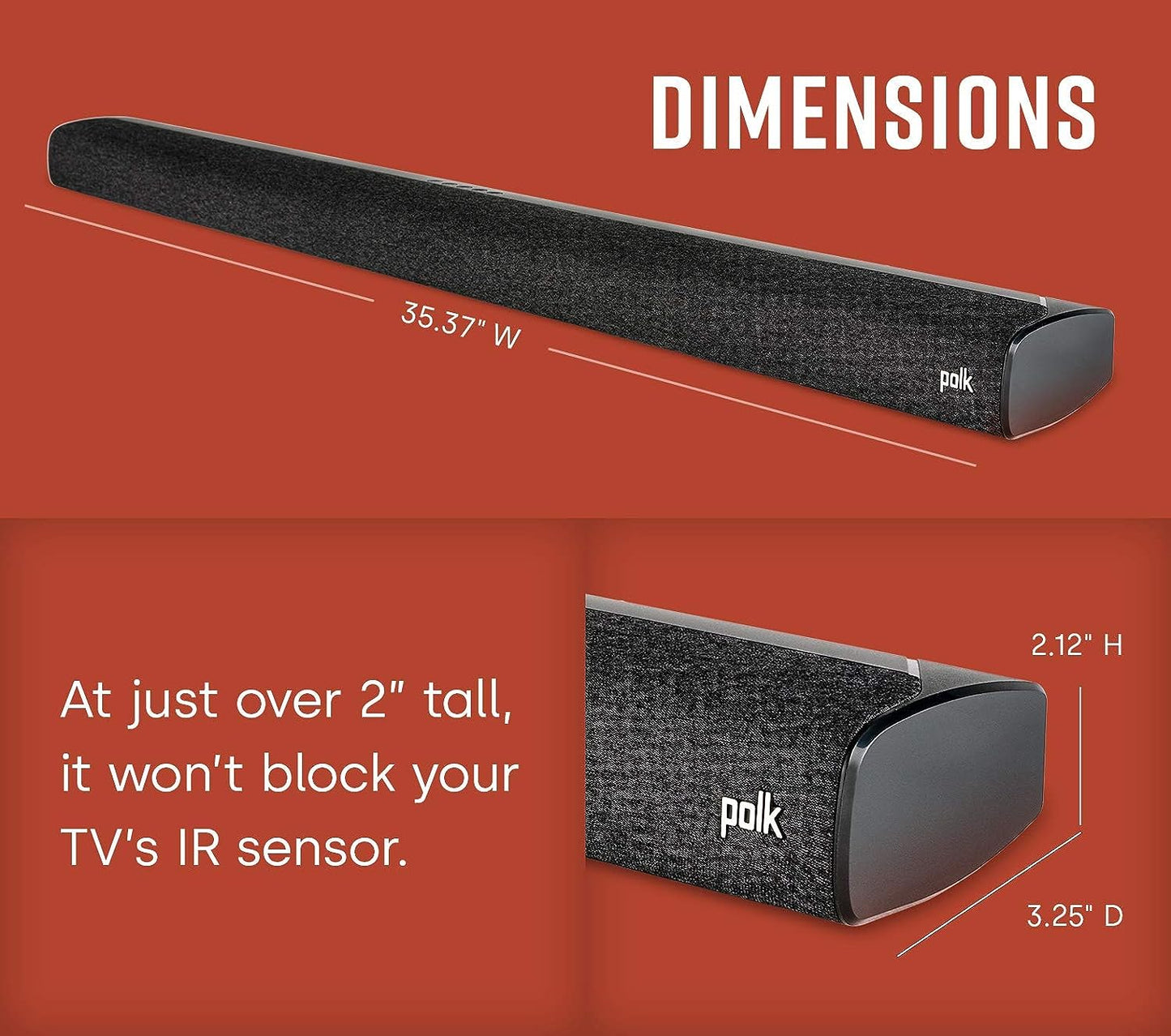 Polk Audio Signa S3 Ultra - Slim TV Sound Bar and Wireless Subwoofer - electronicsexpo.com - Soundbars