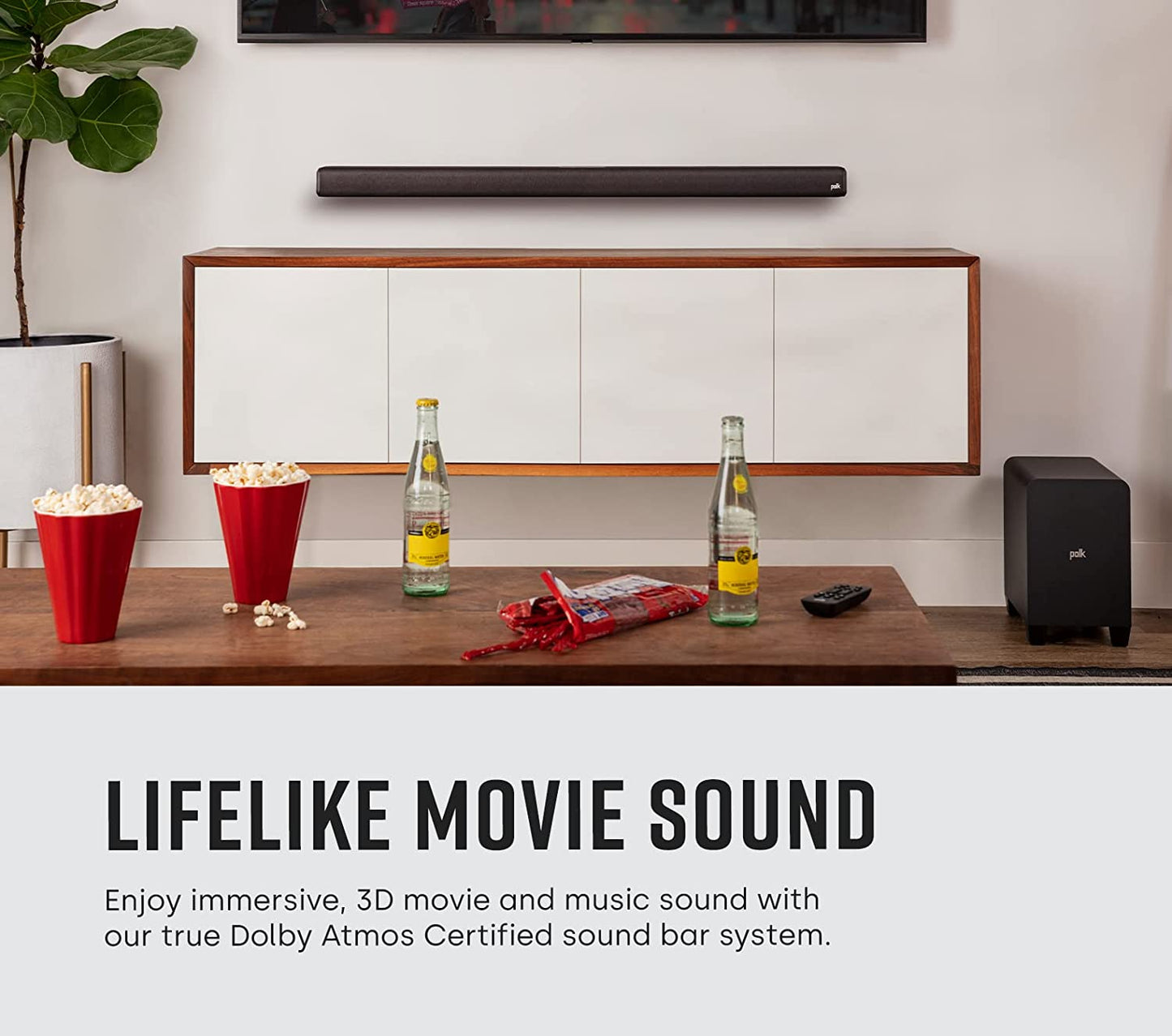 Polk Audio Signa S4 3.1.2 - Channel Dolby Atmos Soundbar System - electronicsexpo.com - Soundbars
