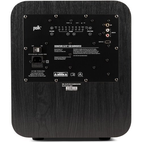 Polk Audio Signature Elite ES8 8" 100W Subwoofer - electronicsexpo.com - Subwoofers