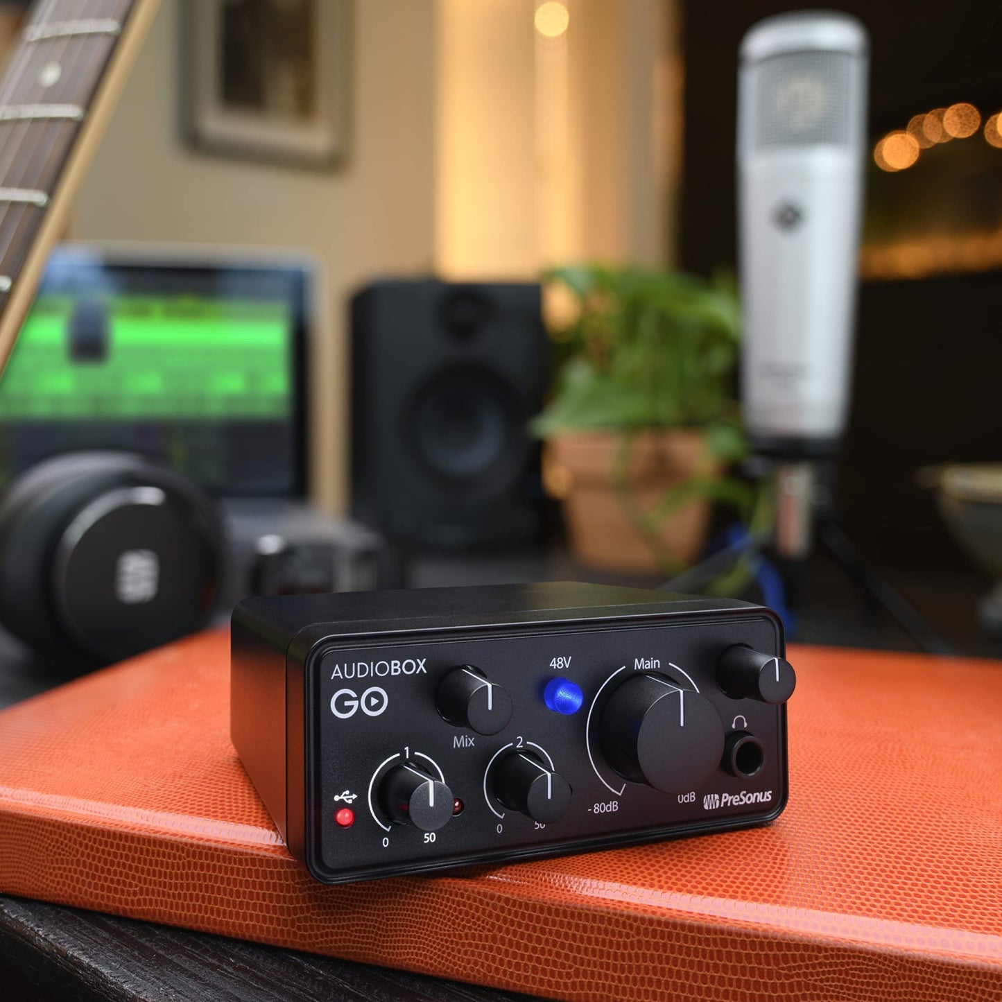 PreSonus AudioBox GO | USB - C Audio Interface for Music Production - electronicsexpo.com - Audio Interfaces
