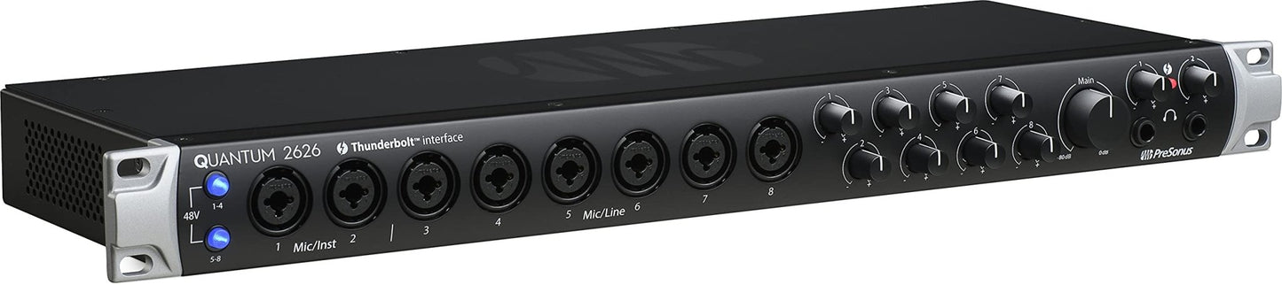 PreSonus Quantum 2626 26x26 Thunderbolt 3 Audio Interface M1 Chip Compatible - electronicsexpo.com - Audio Interfaces